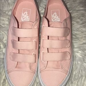 pink strap vans